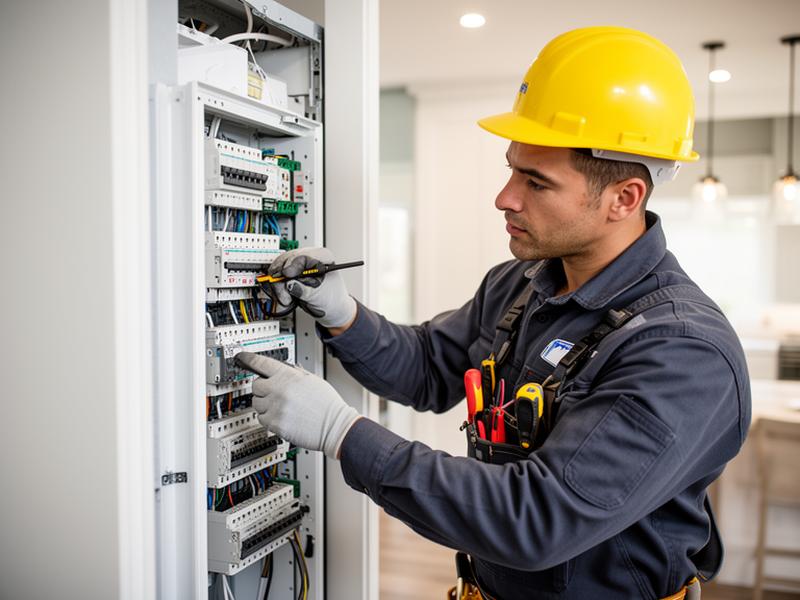 Electrical Marketing professional at work