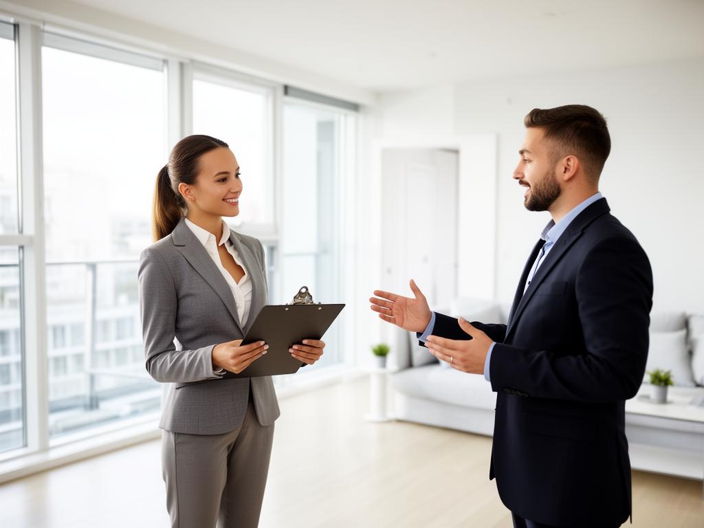 Property Management Marketing professional at work