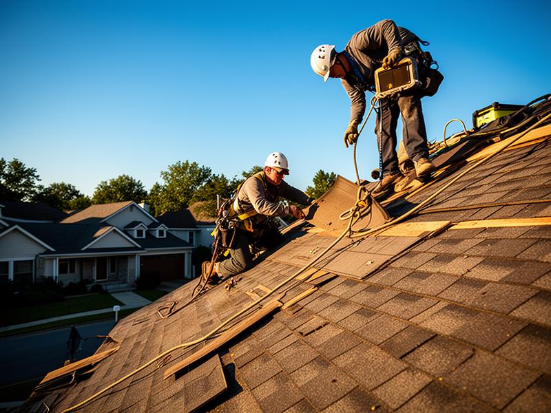 Roofing Marketing professional at work